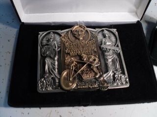 1996 AMA Glenn Curtiss Motorcycles Limited Edition 286 Belt Buckle & Pin 2