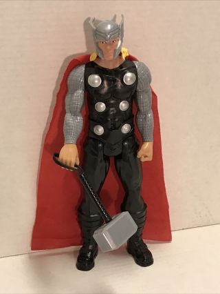 2013 Marvel Avengers Titan Hero Series Thor 12 Inch Action Figure With Hammer