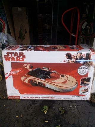 Star Wars Luke Skywalker’s Landspeeder Radio Flyer 12v Battery Powered Ride - On