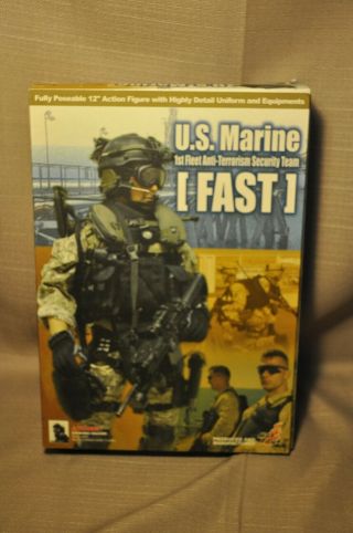 Nib Hot Toys 1/6 U.  S Marine 1st Fleet Anti - Terrorism Security Team [ Fast ]