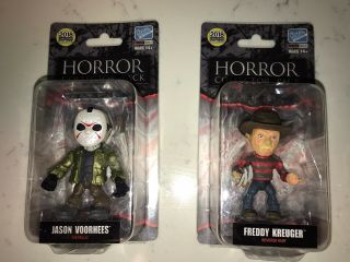 The Loyal Subjects Horror Sdcc 2018 Jason Voorhees & Freddie Reverse Knit -