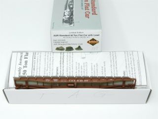 Ho Scale Proto 2000 Ltd Edition Kit 31445 C&nw Flat Car 46167 W/ Covered Load