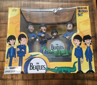 Mcfarlane The Beatles Saturday Morning Cartoon Deluxe Boxed Set