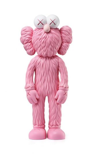 Kaws Bff Pink Edition Open Edition Vinyl Figure Pink Authentic