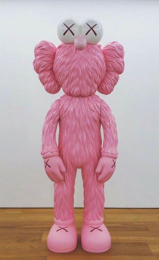 KAWS BFF Pink Edition Open Edition Vinyl Figure Pink Authentic 4
