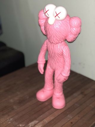 KAWS BFF Pink Edition Open Edition Vinyl Figure Pink Authentic 6