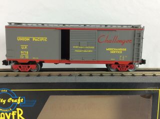Weaver Quality Craft O Scale Ps - 1 40’ Union Pacific Boxcar Challenger Rd 9178