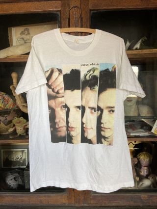 Vintage Depeche Mode 101 T - Shirt 1980’s Rock Mens Concert Tour Music