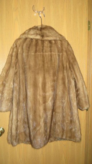 Vintage Women ' s mink fur coat 2