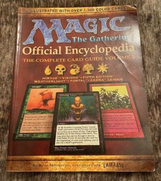 Magic The Gathering Official Encyclopedia Vol 6 Wotc Mtg Vintage