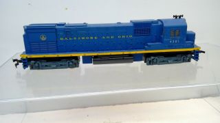 Vintage Ho Tyco Baltimore & Ohio Rr Diesel Locomotive 4301 (l19)