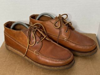 Vintage Red Wing Men’s Wabasha Chukkas Boots Mid Ankle 10e M Leather Rawhide