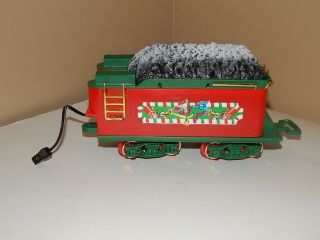 Vtg 1989 Bright 183 Train Musical Christmas Express Special Coal Tender