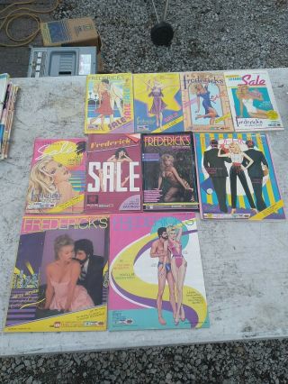 10 Vintage & Different Fredericks Of Hollywood Catalogs Magazines 70s 80s ?