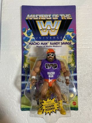 Mattel Wwe Masters Of The Universe Macho Man Randy Savage Action Figure Motu