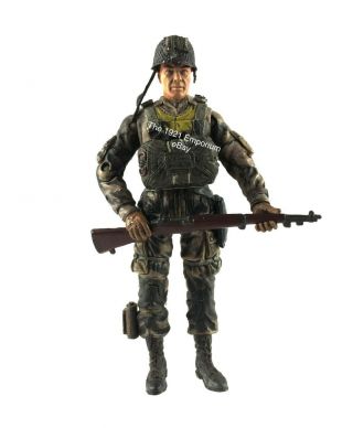 1:18 Bbi Elite Force Wwii Us Army Airborne Infantry Paratrooper Figure