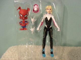 Gwen Stacy & Spider - Ham Figure Marvel Legends 6 " Spider - Man / Stilt - Man No Baf