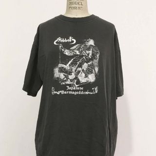 ⭕ 90s Vintage Sabbat Shirt : Japanese Death Black Metal Gore Grindcore Punk 80s
