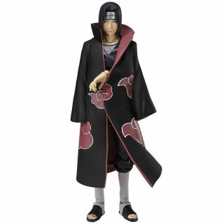 Naruto Uchiha Itachi Akatsuki Sasuke Movable Action Figure Shf S.  H.  Figuarts Hot