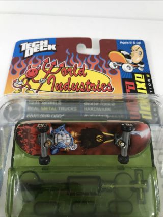 Tech Deck " World Industries " Ultra Deluxe Generation 2 Tools Wheels Stickers