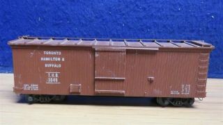 O Scale 2 Rail Wood Kit Built Gtw Box Car 10 1/4 " 598244