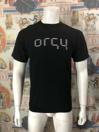 Vintage 1999 Orgy Candyass Tour Band T - Shirt Size Medium Giant Tag Ds