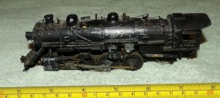 Vintage A.  T.  S.  F Cast Iron Ho Steam Engine Locomotive
