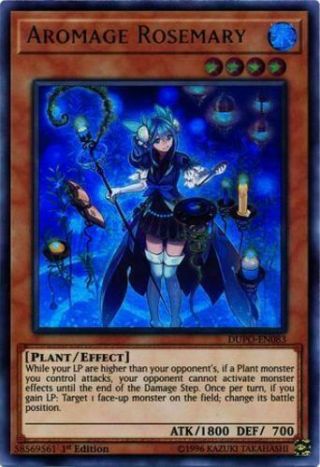 Yugioh Aroma / Aromage Plant Rock Deck Complete 40 Cards