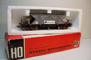 Wagons Train Ho : Tremie Ouverte " Rhone Poulenc " De Jouef Occasion En Boite 6575