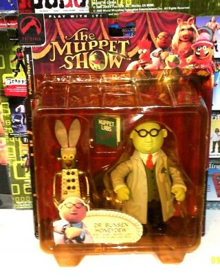 The Muppet Show 25 Yr Dr.  Bunsen Honeydew Figurepalisades Toys 2002