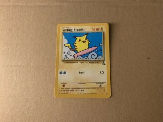 Pokémon Tcg Surfing Pikachu 28 Black Star Promo Wotc Rare Nm/mt