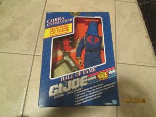 Vintage Hasbro Gi Joe Hall Of Fame Gi Joe Hooded Cobra Commander Mib Unop