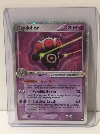 Pre - Owned Pokemon Claydol Ex 93/108 - Nm/m - 2007 Power Keepers Holo Rare