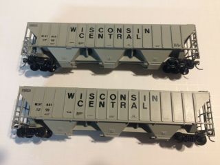 Athearn Walthers Ho 54 Foot Covered Hopper 2 Pack 97821,  97853 Wc Cn