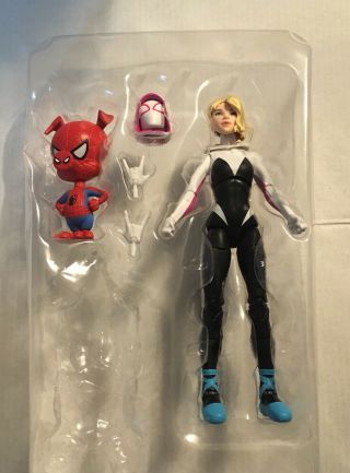 Marvel Legends Into The Spider - Verse Gwen Stacy Spider - Ham Complete No Baf