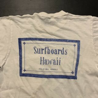 Vintage 60s 70s Surfboards Hawaii Shirt Rare Surf Beach Thin Distressed S