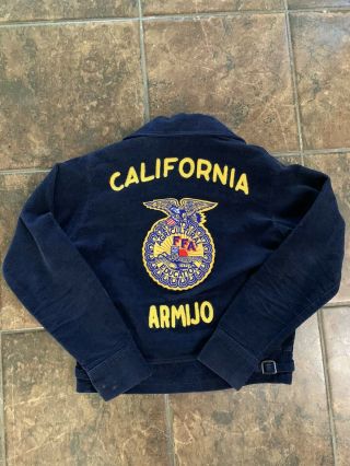 Vintage 70’ 80’s Ffa California Corduroy Jacket