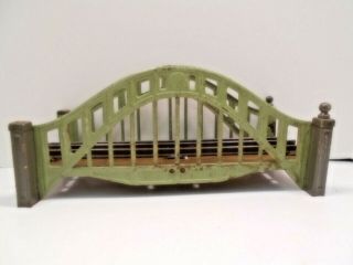 Lionel Prewar Standard Gauge No.  104 Metal Bridge For Repairs 12 - 7