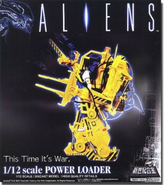 Miracle House Aliens 1/12 Scale Die - Cast Power Loader With Ripley Figure Aoshima