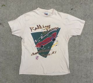 Vintage 1981 Rolling Stones Tour T Shirt 80s