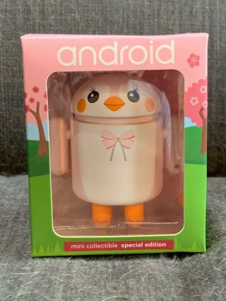 Android Mini Collectible Figure - Google Edition Ge - " Penguin Engineer "