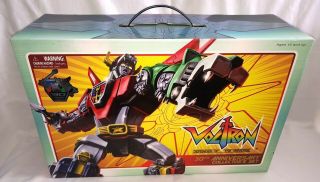 Toynami Voltron Defender Of The Universe 30th Anniversary Diecast Figure Set