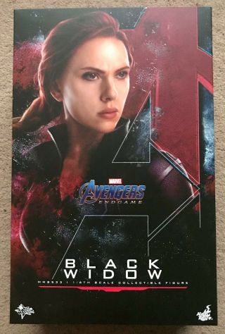 Hot Toys Marvel Avengers Endgame Black Widow Scarlett Johansson Mms533 1/6
