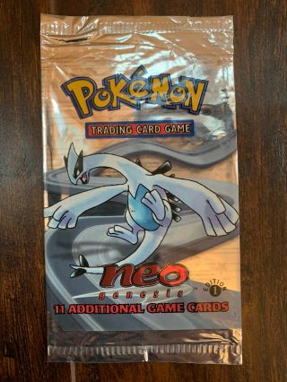 Pokémon 1st Edition Lugia Neo Genesis Booster Pack Opened See Other Items