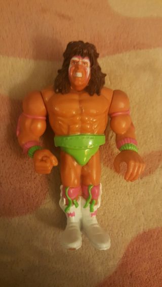Vintage Wwf Wwe Action Figure The Ultimate Warrior