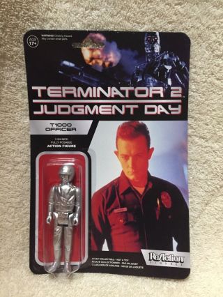 T1000 (terminator 2) - Reaction Figures - Rare Variant