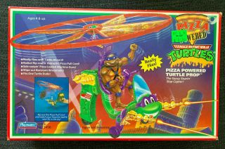 Tmnt Pizza Powered Turtle Prop Rare Vintage (1994) Undercover Turtle Year