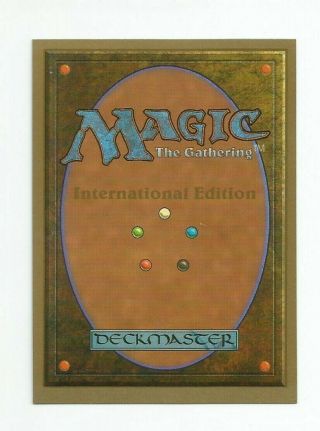 1993 Magic The Gathering MTG International Collectors Edition Wrath of God 2