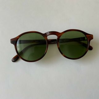 Vtg Bausch & Lomb B&l Ray - Ban Usa Gatsby Style Tortoise Sunglasses 1 W0931