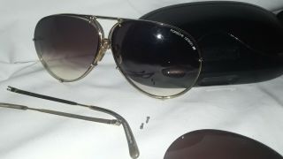 Vintage Porsche Carrera Sunglasses Aviators 5621